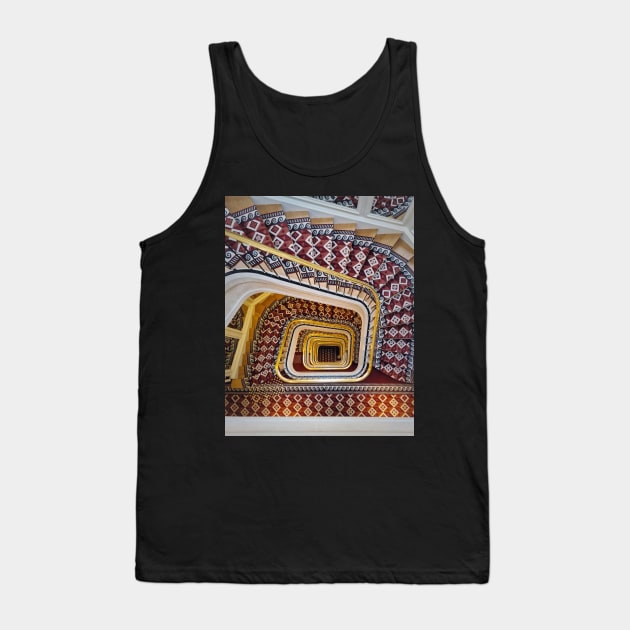 luxurious hypnotic staircase Tank Top by psychoshadow